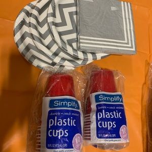 NEW! Silver/red party pack